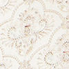 Warm White Floral Trellis Patterned Sherwani Set